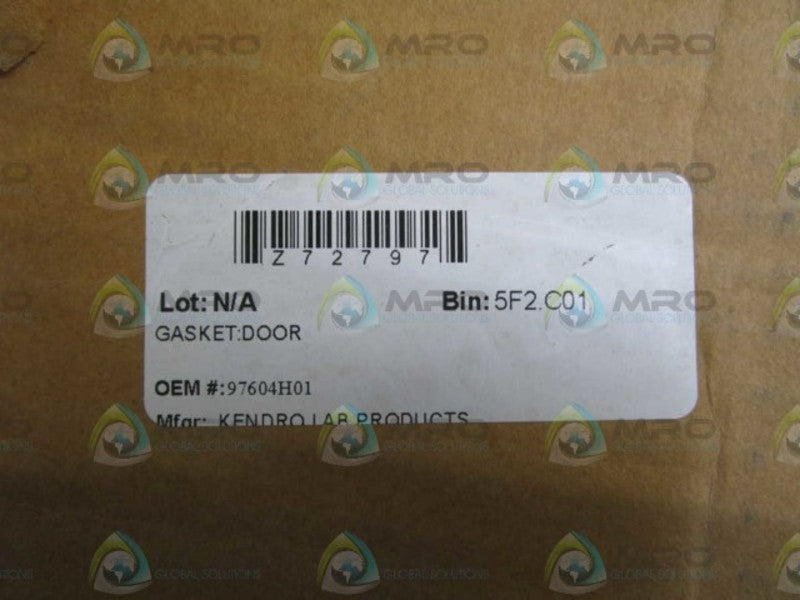 KENDRO LAB PRODUCTS 5'6" DOOR GASKET 97604H01  NSMP