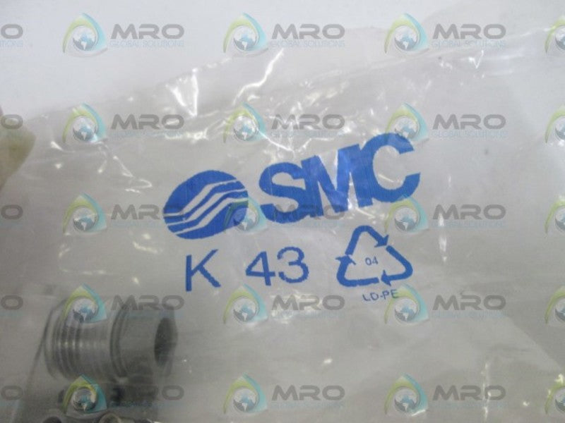 SMC CONNECTOR K43 *NEW IN FACTORY BAG*
