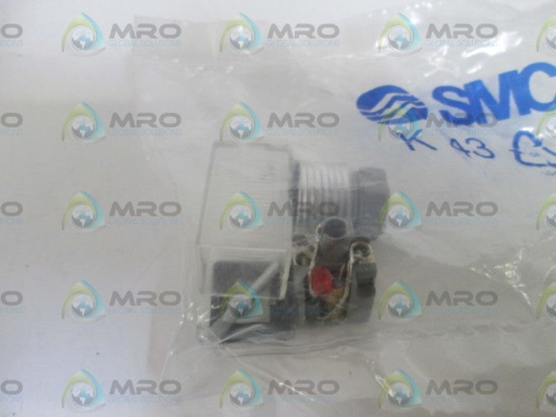 SMC CONNECTOR K43 *NEW IN FACTORY BAG*