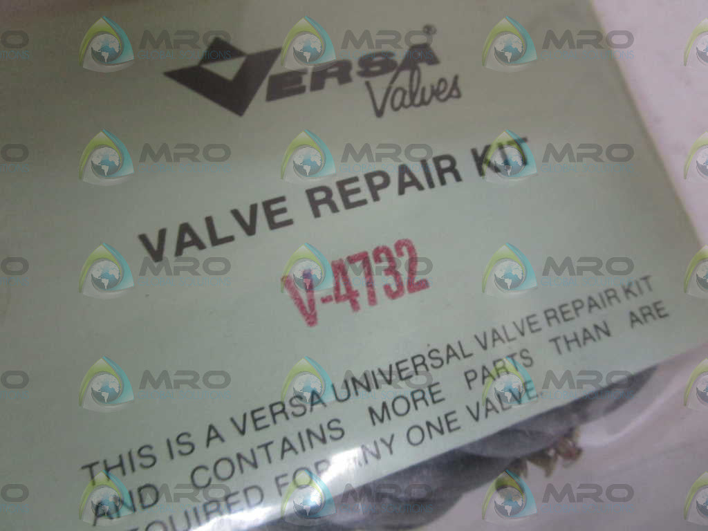 VERSA V-4732 VALVE REPAIR KIT *NEW IN BOX*