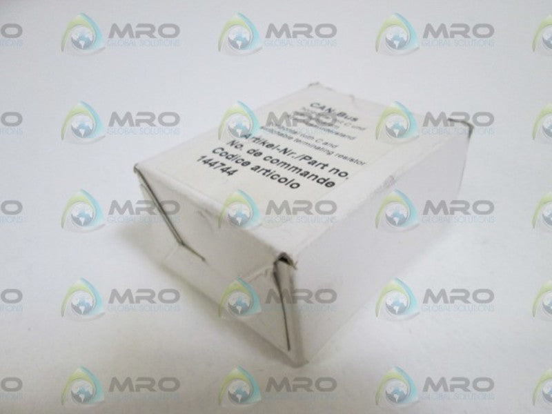 CAN-BUS HORIZONTAL WITH C SWITCHABLE TERMINATING RESISTOR 144744  NSMP