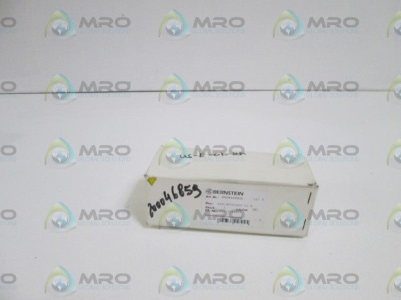 BERNSTEIN SAFETY SWITCH SLK-MVTU24UC-21-R  NSMP
