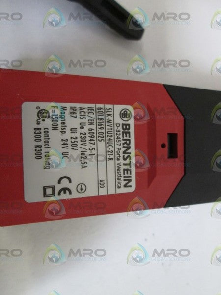 BERNSTEIN SAFETY SWITCH SLK-MVTU24UC-21-R  NSMP