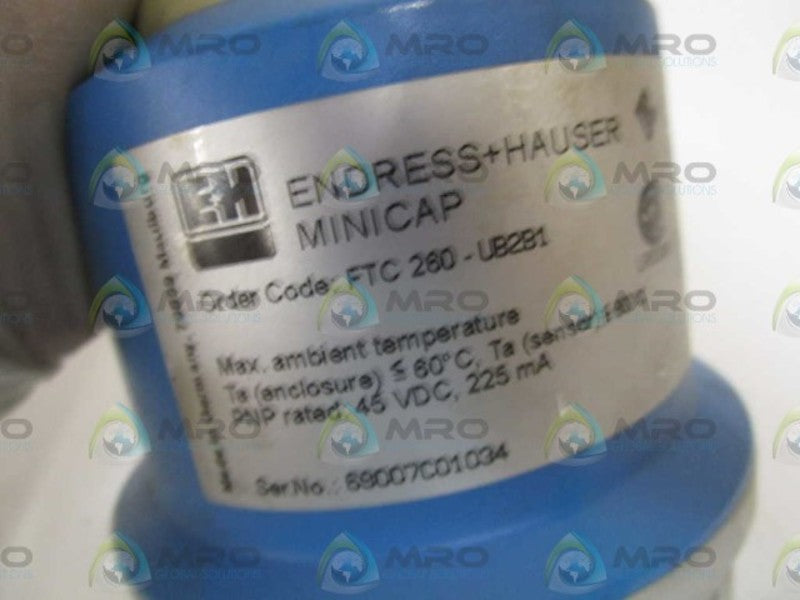 ENDRESS+HAUSER FTC260-UB2B1 NSNP