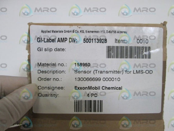 GMBH & CO SENSOR (TRANSMITTER) 158950 NSMP