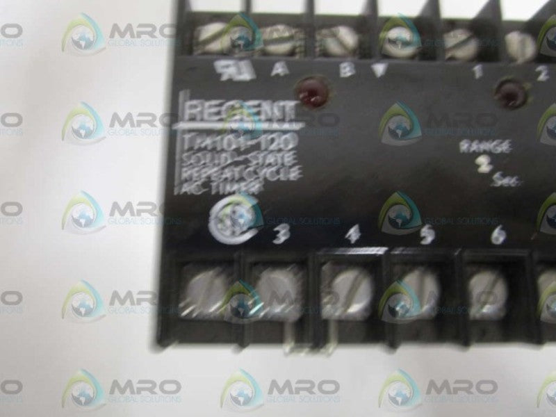 REGENT CONTROLS TM101-120 SOLID STATE REPEAT CYCLE AC TIMER *NEW NO BOX*