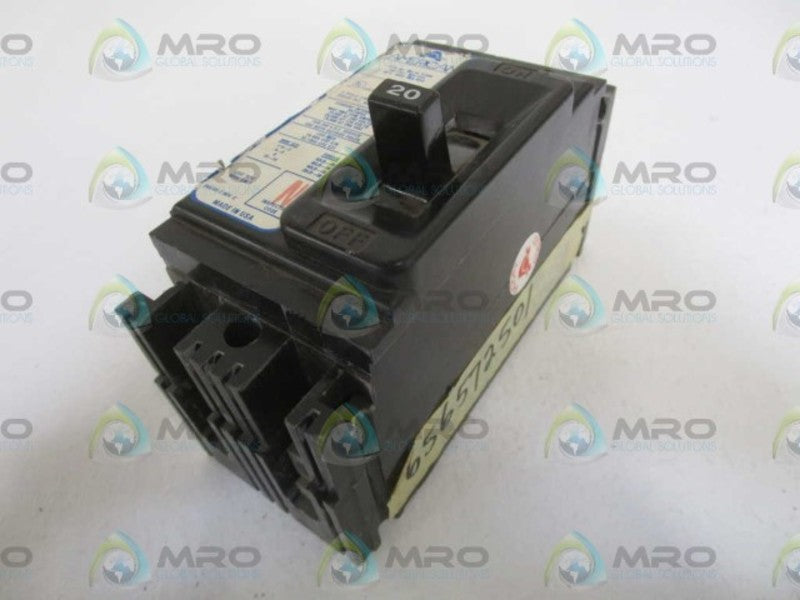 AMERICAN NE220 CIRCUIT BREAKER 20AMP  UNMP