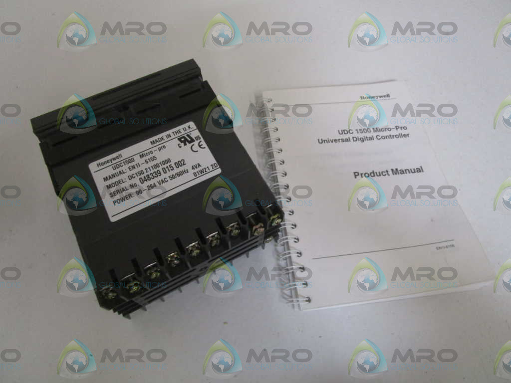 HONEYWELL UDC1500 Micro-Pro DC150211001000 TEMPERATURE CONTROLLER *NEW NO BOX*