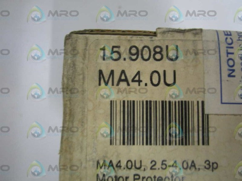 ABL SURSUM MA4.0U CIRCUIT BREAKER 2.5-4.0AMP * FACTORY SEALED *