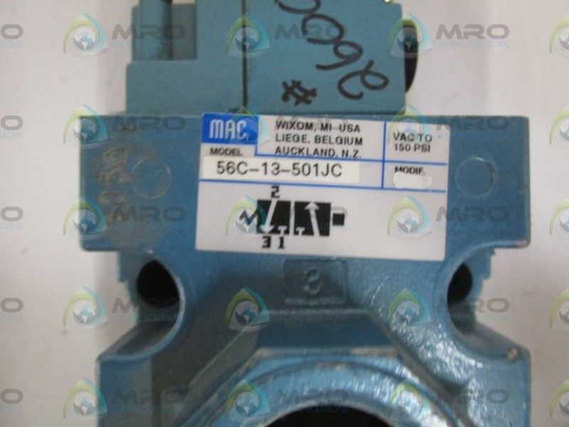 MAC 56C-13-501JC SOLENOID VALVE *NEW NO BOX*