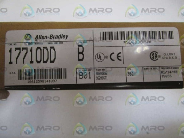 ALLEN BRADLEY 1771-ODD SER. B DATE: 2000  NSFS