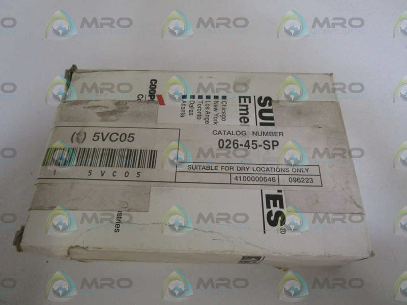 COOPER 026-45-SP BATTERY  NSFS