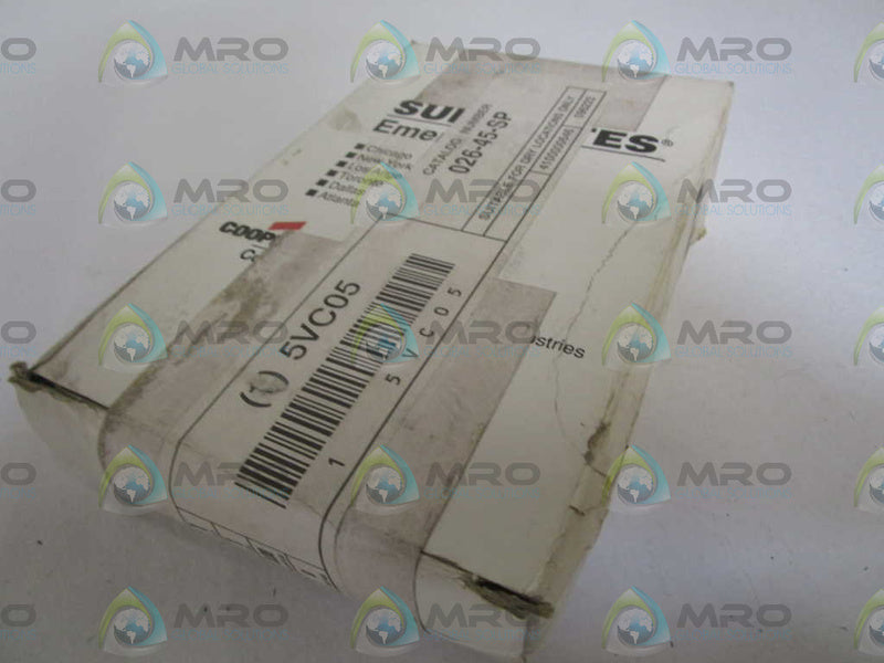 COOPER 026-45-SP BATTERY  NSFS