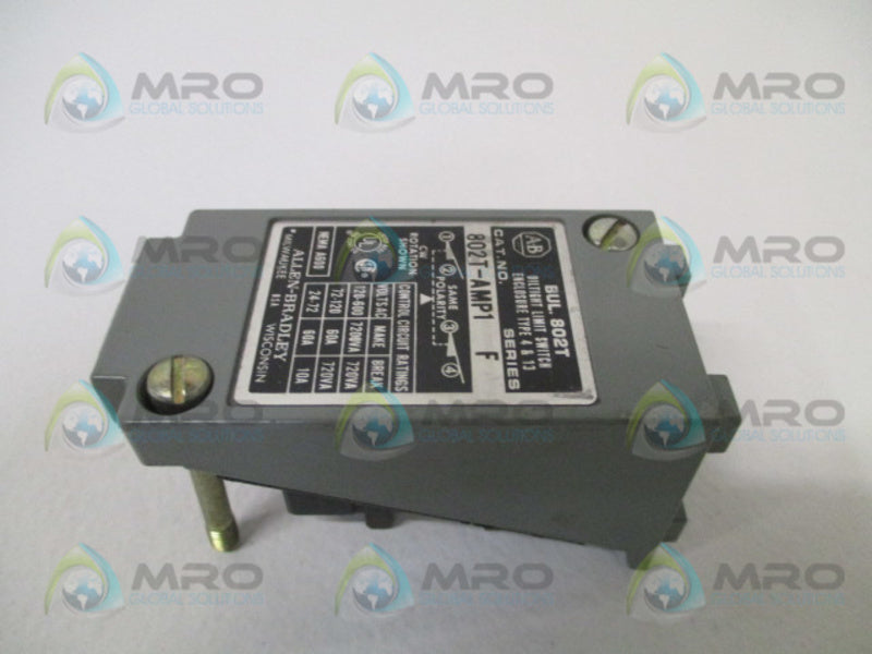 ALLEN BRADLEY 802T-AMP1 SER. F UNMP