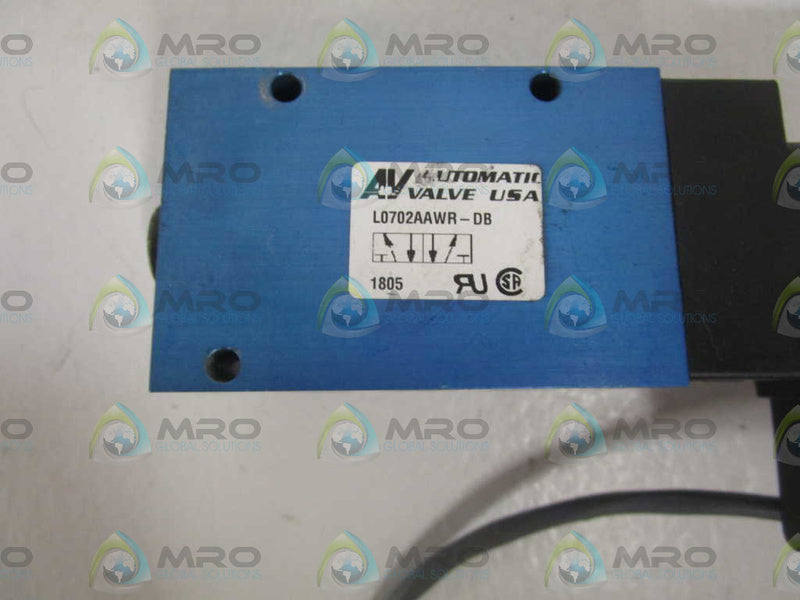 AUTOMATIC VALVE LO702AAWR-DB PNEUMATIC VALVE  UNMP