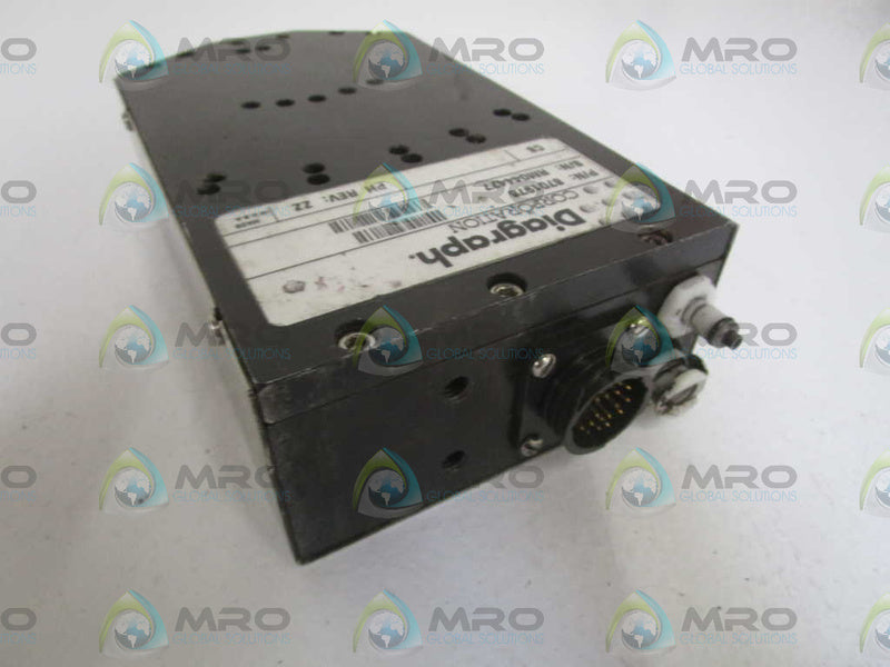 DIAGRAPH 8701975 PRINT HEAD INK JET SYSTEM  UNMP