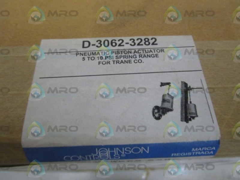 JOHNSON CONTROLS D-3062-3282 PNEUMATIC PISTON ACTUATOR *FACTORY SEALED*