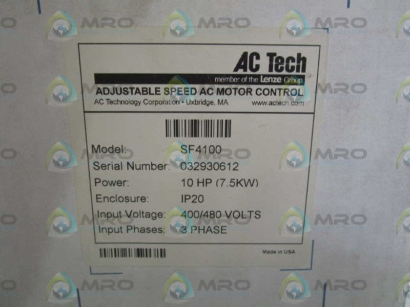 LENZE SF4100 * FACTORY SEALED *