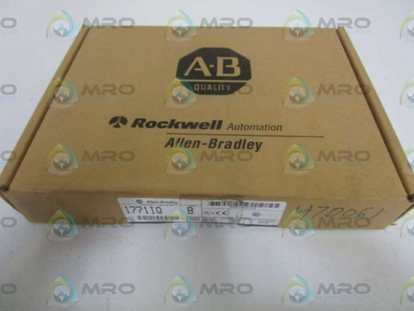 ALLEN BRADLEY 1771-IQ SER.B SELECTABLE INPUT MODULE DATE:1999  NSFS