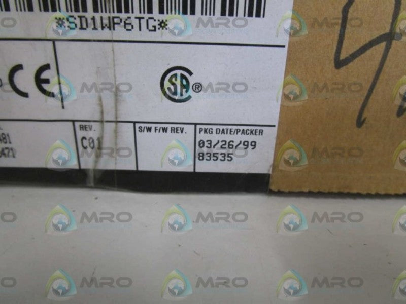 ALLEN BRADLEY 1771-IQ SER.B SELECTABLE INPUT MODULE DATE:1999  NSFS