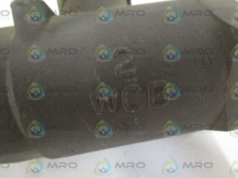 GRINNELL 2" WCB 1500 WOG VALVE  NSNP