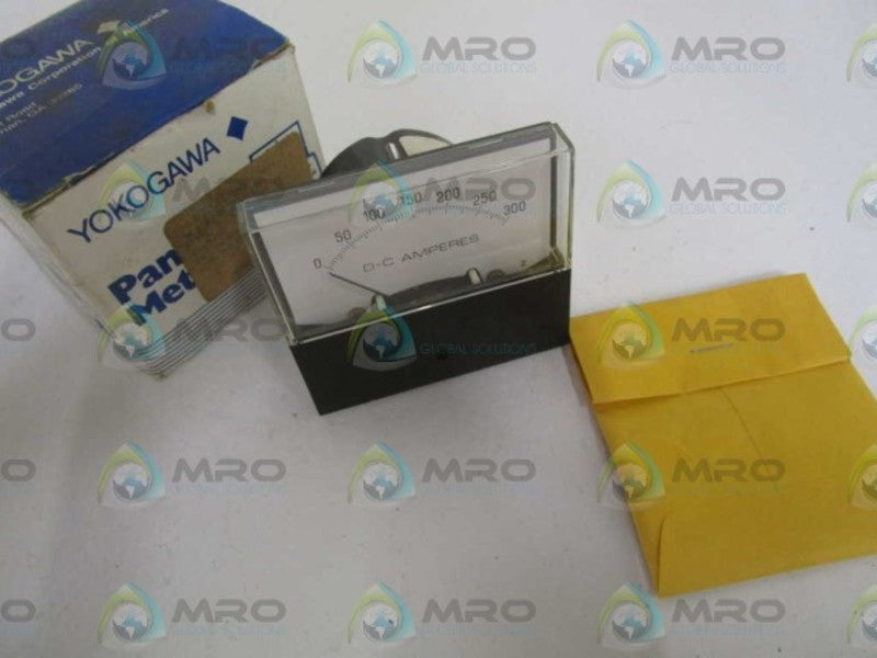YOKOGAWA 255224GBRX8JAN PANEL METER 0-300DC AMP *NEW IN BOX*