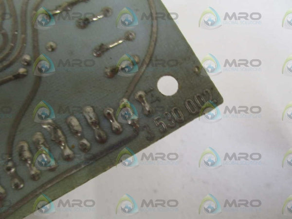CINCINNATI MILACRON 3530002 PRE AMP LIM-2 CIRCUIT BOARD  UNMP