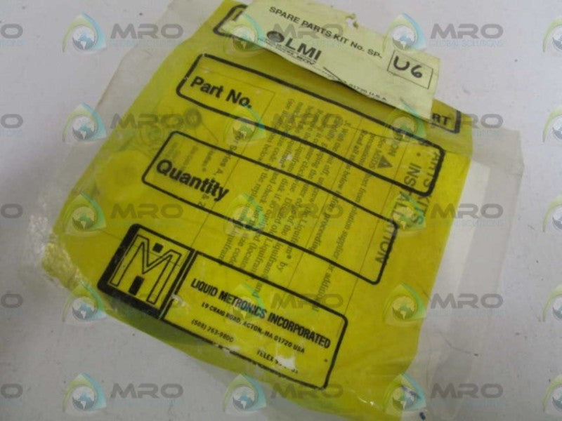 LMI SP-U6 SPARE PARTS KIT *NEW IN FACTORY BAG*