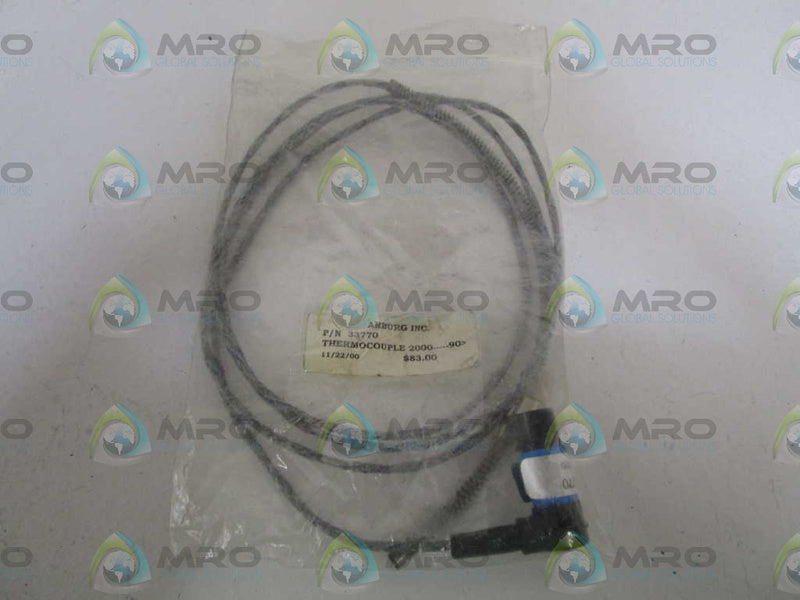 ARBURG INC. 33770 THERMOCOUPLE 2000--90 * NEW IN FACTORY BAG *