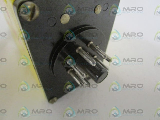 POTTER & BRUMFIELD CDB-38-70001 0.1-1 SEC TIME DELAY RELAY 120/120VAC *USED*