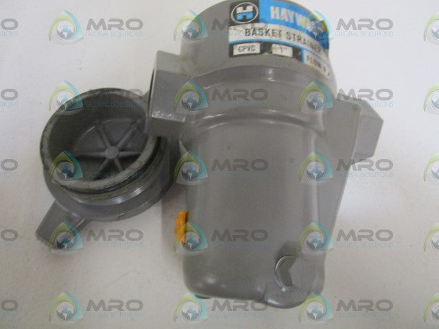 HAYWARD CPVC 1" BASKET STRAINER *USED*