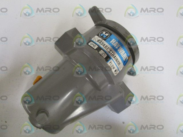 HAYWARD CPVC 1" BASKET STRAINER *USED*
