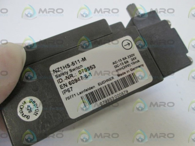 EUCHNER SAFETY SWITCH NZ1HS-511-M  NSMP