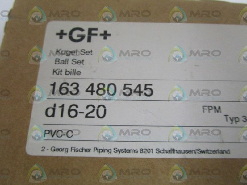 GEORG FISCHER 163480545 d16-20 BALL SET  NSMP