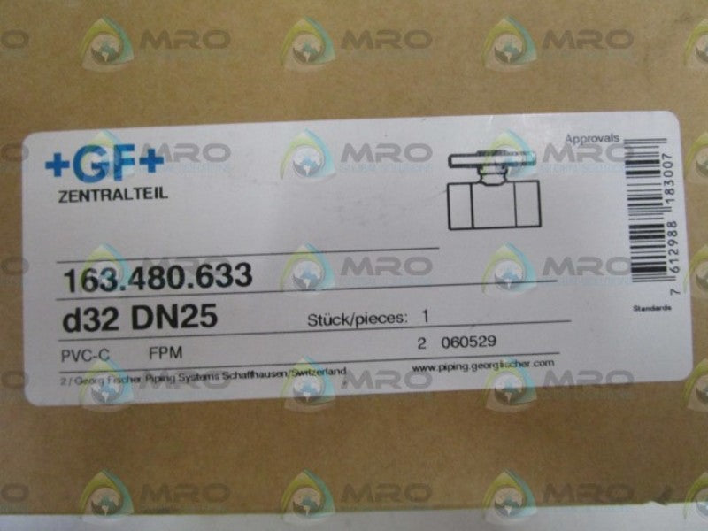 GEORG FISCHER 163.480.633 1" BALL VALVE  NSMP