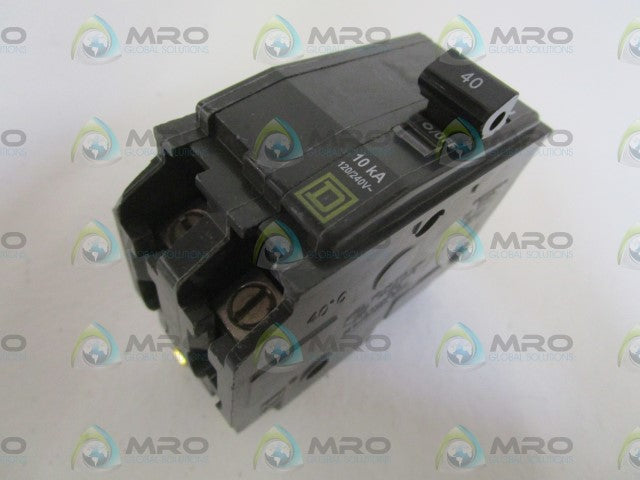SQUARE D QOB240 CIRCUIT BREAKER 40A *NEW NO BOX*