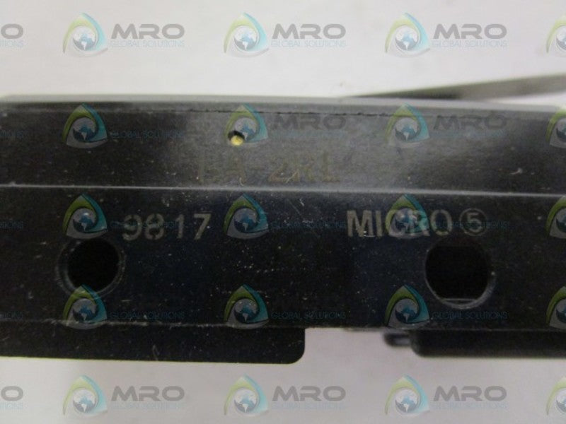 MICRO SWITCH BA-2RL LEAF LEVER SWITCH *NEW NO BOX*