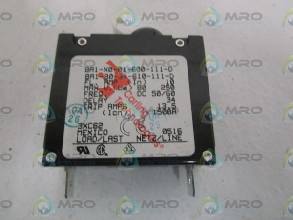 CARLING TECHNOLOGIES 3XC62 CIRCUIT BREAKER  NSMP