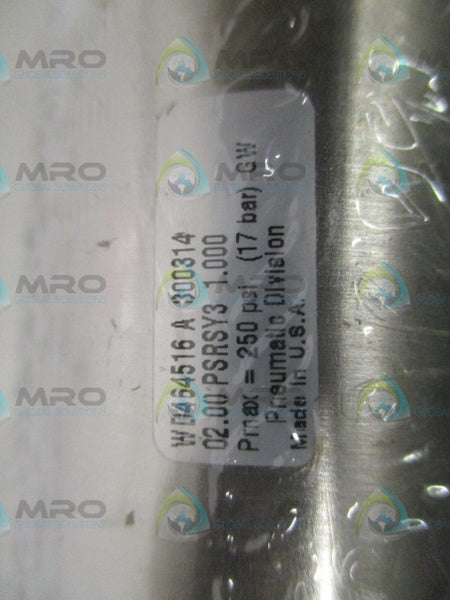 DRAIN-ALL 02.00PSRSY31.000 PNEUMATIC CYLINDER * NEW IN ORIGINAL PACKAGE *