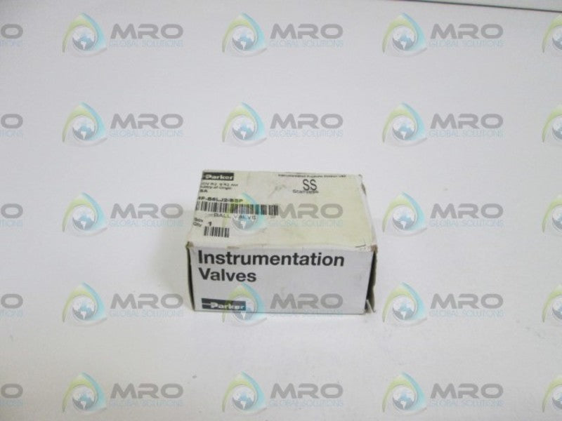 PARKER VALVE 4F-B6LJ2-SSP *NEW IN BOX*