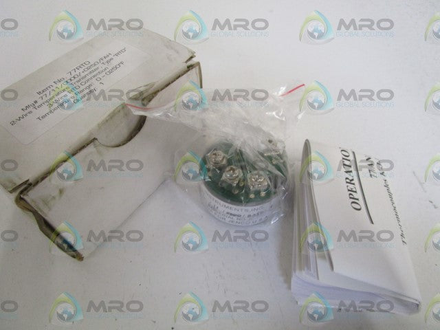 JENCO 77/11/0000/+0250/FAH TEMPERATURE TRANSMITTER 0-0250/F *NEW IN BOX*