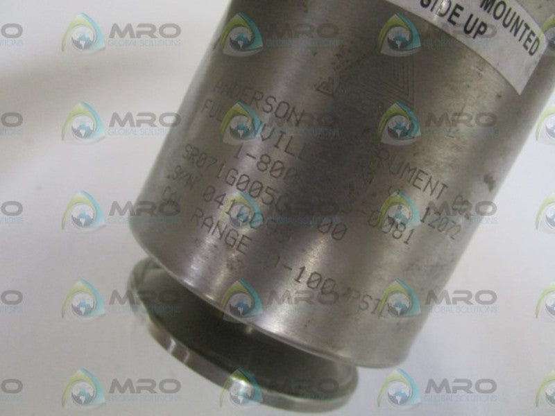 ANDERSON SR071G005G1100 UNMP