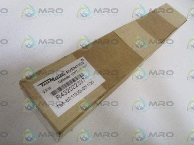 TASK MASTER AVENTICS R432022337 TM-821000-03100 CYLINDER *FACTORY SEALED*