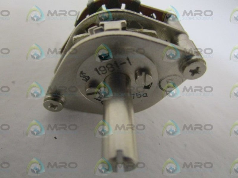INDUSTRIAL MRO 1981-1 POTENTIOMETER *NEW NO BOX*