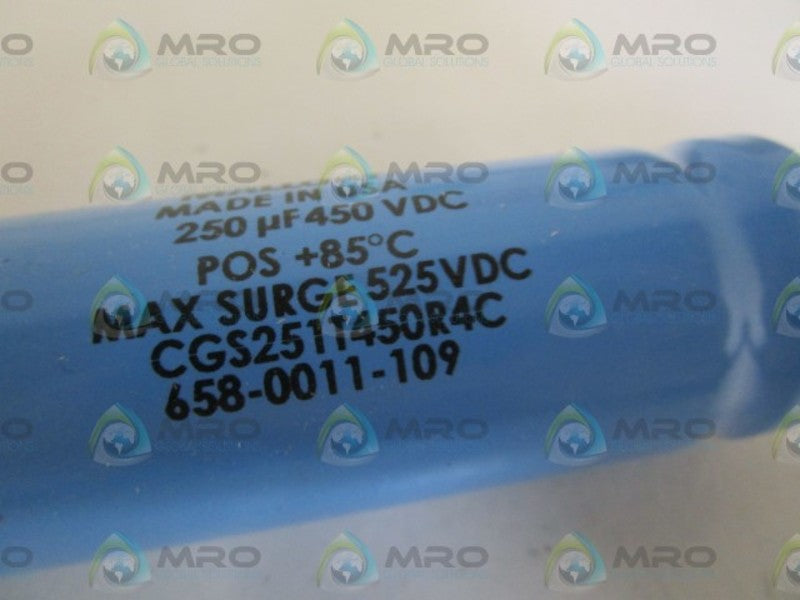 MALLORY CGS251T450R4C 450VDC CAPACITOR *NEW IN BOX*