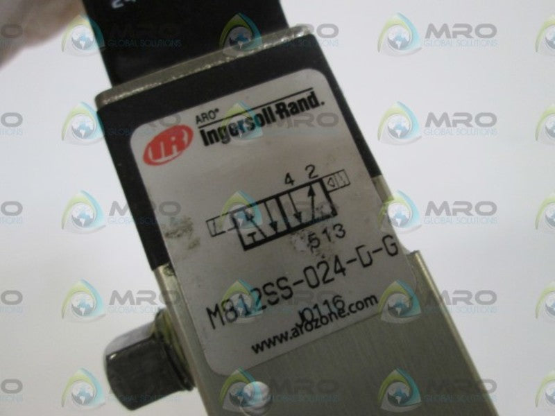 ARO SOLENOID VALVE M812SS-024-D-G  UNMP