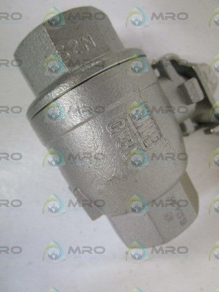 SHARPE CF8M 3/4" 1000CWP BALL VALVE  *NEW NO BOX*