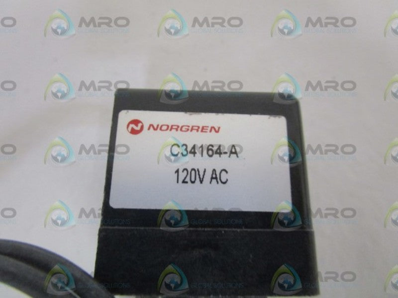 NORGREN C34164-A 120VAC COIL *NEW NO BOX*