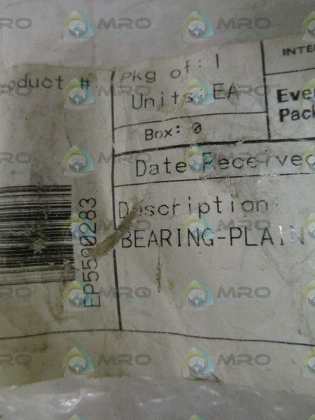 EVERGREEN 5590283 BEARING PLAIN 0.38 ID  NSMP