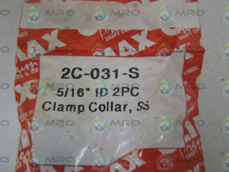 CLIMAX 2C-031-S 5/16" CLAMP COLLAR  NSMP